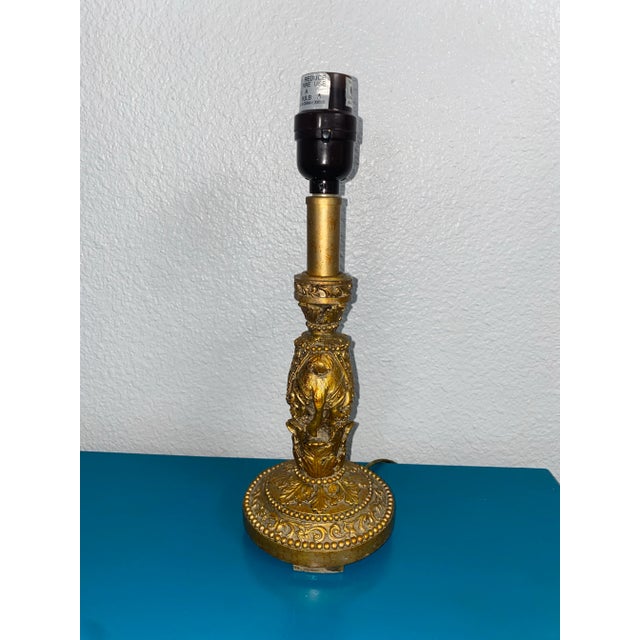 Late 20th Century Vintage Resin Camel Lamp Berman For Sale - Image 5 of 8