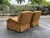 Wood Lee Industries English Roll Arm Skirted Lounge Chairs, Pair For Sale - Image 7 of 12