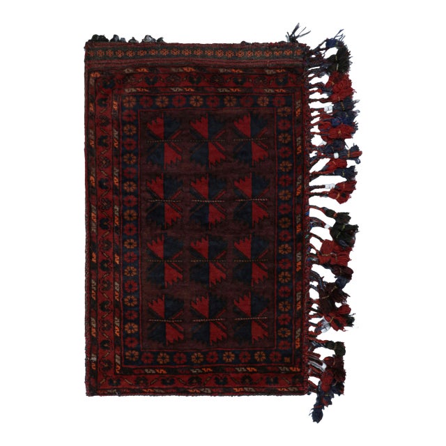Rug & Kilim’s Baluch Tribal Rug With Colorful Geometric Patterns For Sale