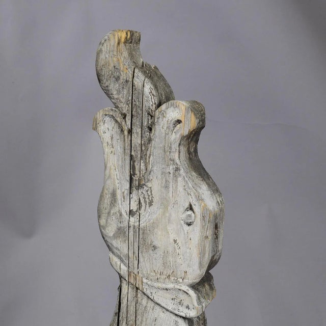 Wood Dragon Head Wooden Beams, Set of 3 For Sale - Image 7 of 10