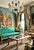 Off-white 1990s Theodore Alexander Style Bamboo Faux Tortoiseshell Faux Goat Skin Large Regency Style Coffee Table For Sale - Image 8 of 12