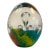 1980s Italian Murano Style Rainbow Bubble Art Glass Paperweight For Sale
