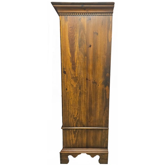 Wood 1980s Vintage Solid Wood Armoire/Wardrobe For Sale - Image 7 of 12
