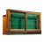 Early 20th Century General Store Display Counter With Glass Showcase For Sale