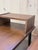 Pair of Vintage Mid-Century Modern Walnut Step Side Tables With Magazine Shelves For Sale In New York - Image 6 of 7