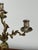 Vintage Brass Louis XV Style Four Light Candelabra For Sale In Boston - Image 6 of 8