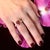 Diamond Tourmaline Rubellite Ring 6.75 14k Gold 4.10 TCW Women Certified For Sale - Image 13 of 16