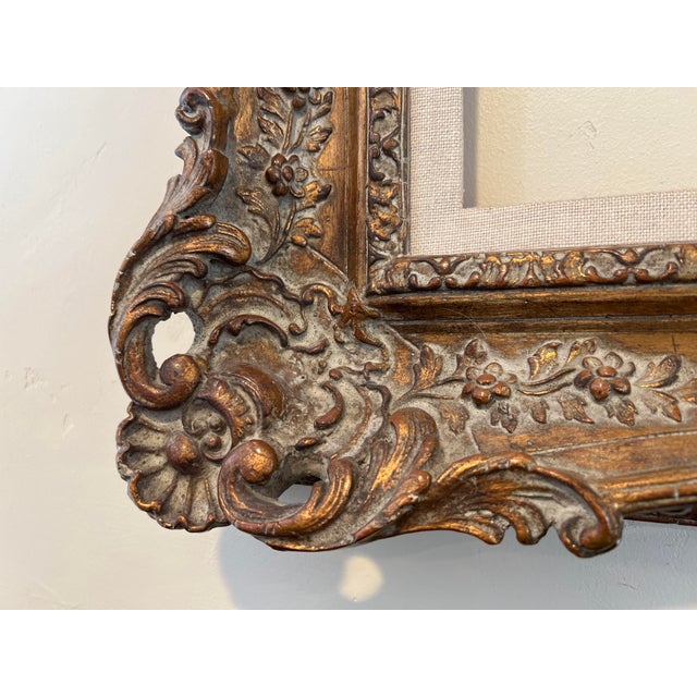 French 1970s Antique Art Frame For Sale - Image 3 of 5