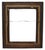 Antique Carved Oak Wood Picture Frame Fits 17" X 14" Rabbet Opening For Sale - Image 4 of 5