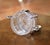 19th Century French Louis XVI Silver-Plated and Cut Crystal Sugar or Candy Bowl For Sale - Image 10 of 11