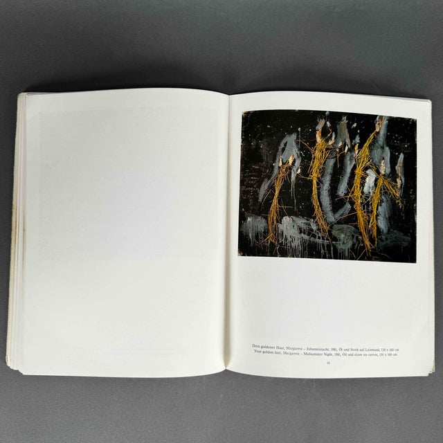 White 1981 Anselm Kiefer Catalog Museum Folkwang Essen & Whitechapel Art Gallery London For Sale - Image 8 of 12