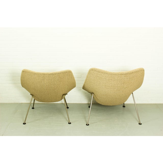 Metal Vintage Oyster Chairs by Pierre Paulin, 1970s, Set of 2 For Sale - Image 7 of 14