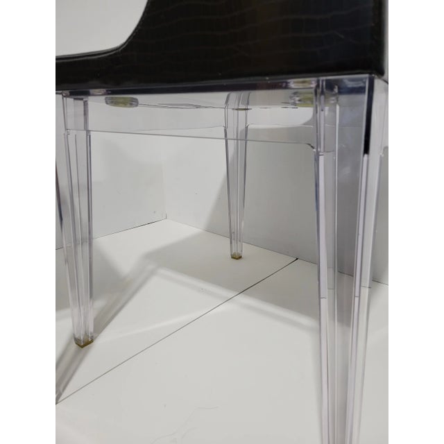 Plastic Philippe Starck for Kartell Mademoiselle Chairs - a Pair For Sale - Image 7 of 11