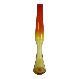 Vintage 1966 Blenko Slim Bud Vase, Designed by Wayne Husted