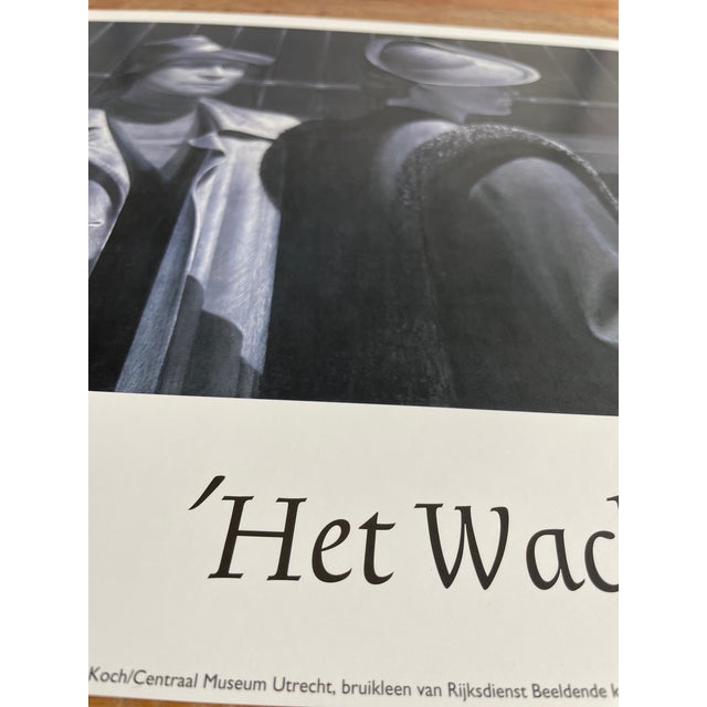 Pyke Koch (1901-1991), Het Wachten, 1941, Copyright Erven Pyke Centraal Museum Utrecht 1994, Printed in Holland #770 For Sale - Image 9 of 12