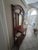 Early 20th Century Early 20th Century Extra Large Hall Tree With Central Mirror and Beautiful Ceramic Tiles For Sale - Image 5 of 6