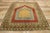 Light Green Vintage Turkish Oushak Prayer Rug, 03'11 X 04'10 For Sale - Image 8 of 9