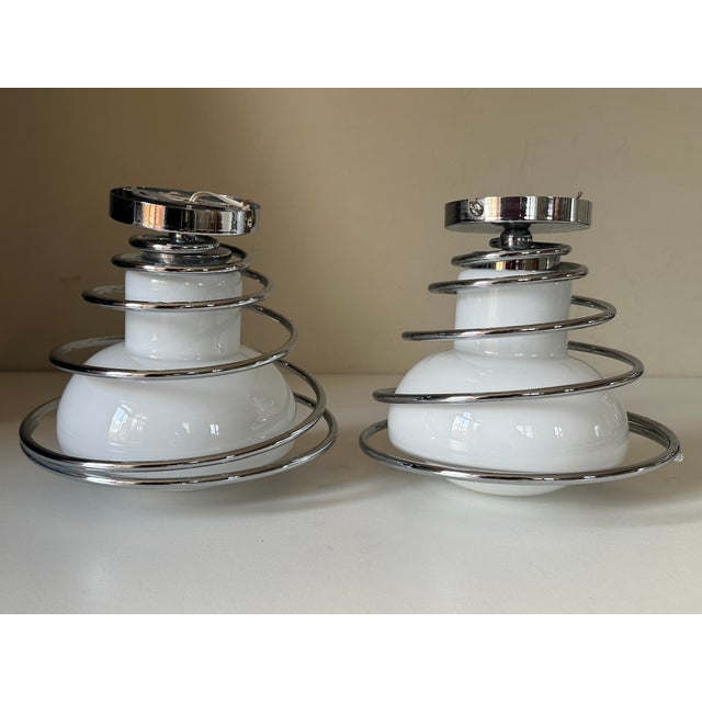 Space Age Delmas Wall Lights, 1970s, Set of 2 For Sale - Image 14 of 18