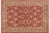 Green Shabby Chic 1990's Pak-Persian Red/Green Wool Rug - 6'2'' X 8'11'' For Sale - Image 8 of 9
