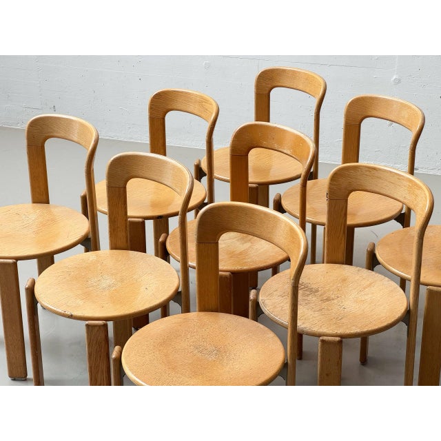 Brown Model 3300 Rey Chair by Bruno Rey for Dietiker, Switzerland, 1970s For Sale - Image 8 of 16