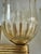 Art Deco Italian Murano Crystal Glass and Brass Wall Sconces, 1990s, Set of 2 For Sale - Image 13 of 14