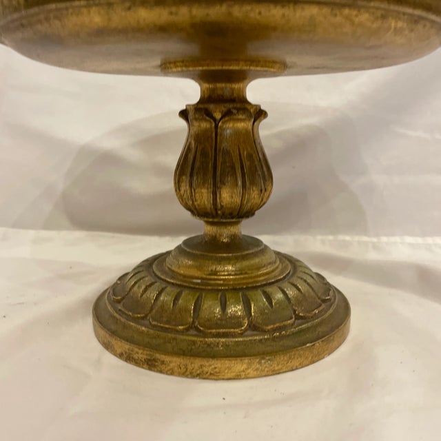Fine carved Italian Florentine Giltwood Tazza. Would be great to serve hors d’oeuvres from, or as a decorative centerpiece...
