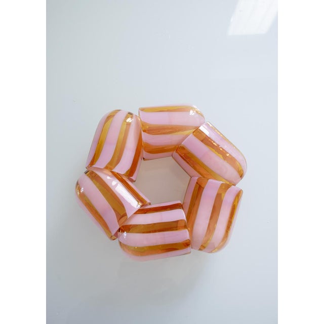 Glass Murano Glasses by Mariana Iskra for Ribes, Set of 6 For Sale - Image 7 of 18