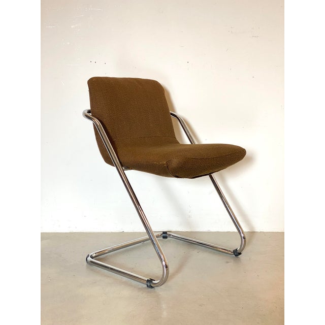 Vintage Steel Dining Chairs, 1970s, Set of 6 For Sale - Image 12 of 15