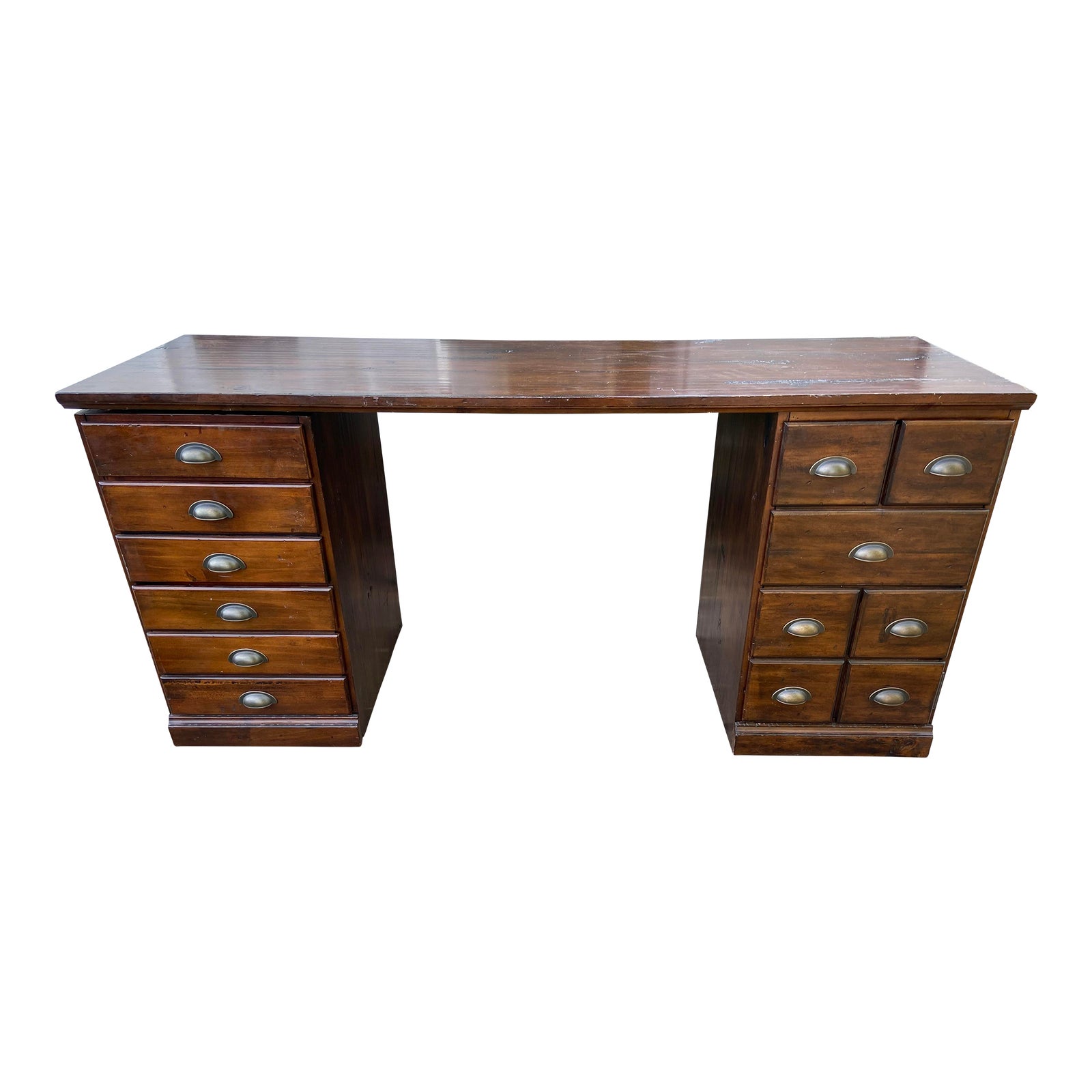 Pottery Barn Printer’s Partners Desk Chairish