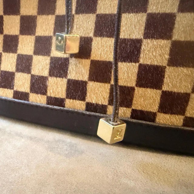 2000s Louis Vuitton Impala Brown Damier Sauvage Evening Minaudière Bag For Sale - Image 9 of 17