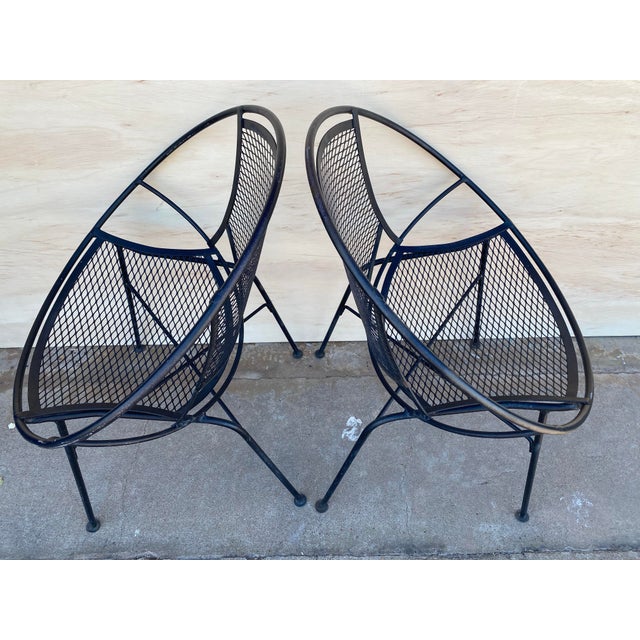Set of 4 Radar Salterini Dining Chairs Maurizio Tempestini Attributed For Sale - Image 11 of 12