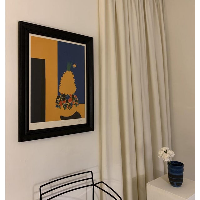 Paloma Picasso, Composition, 1975, Silkscreen For Sale - Image 6 of 8