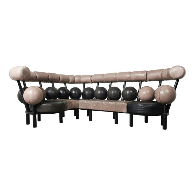 Globe Modular Sofa or Chairs by Peter Opsvik for Stokke Furniture, 1980s, Set of 4 For Sale