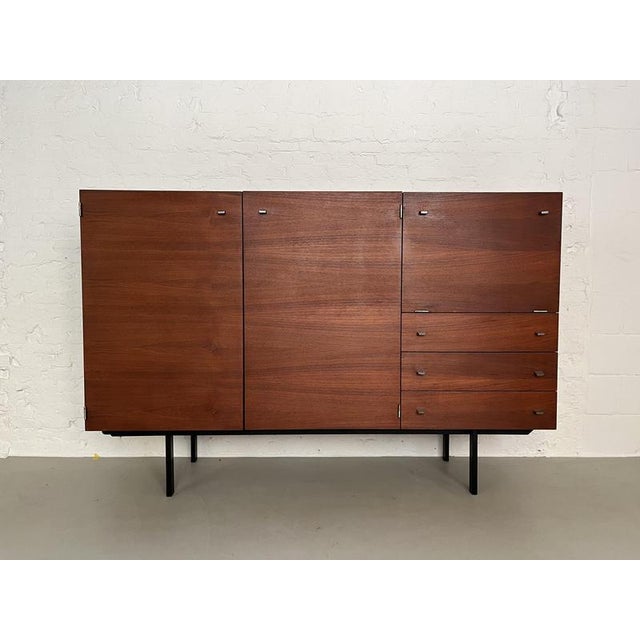 Teak Highboard by Pierre Guariche for Meurop, 1961 For Sale - Image 15 of 16