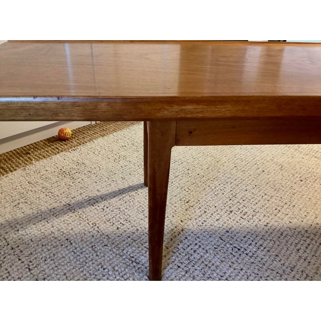 Mid-Century Modern Drexel Walnut Coffee Table For Sale In Tampa - Image 6 of 6