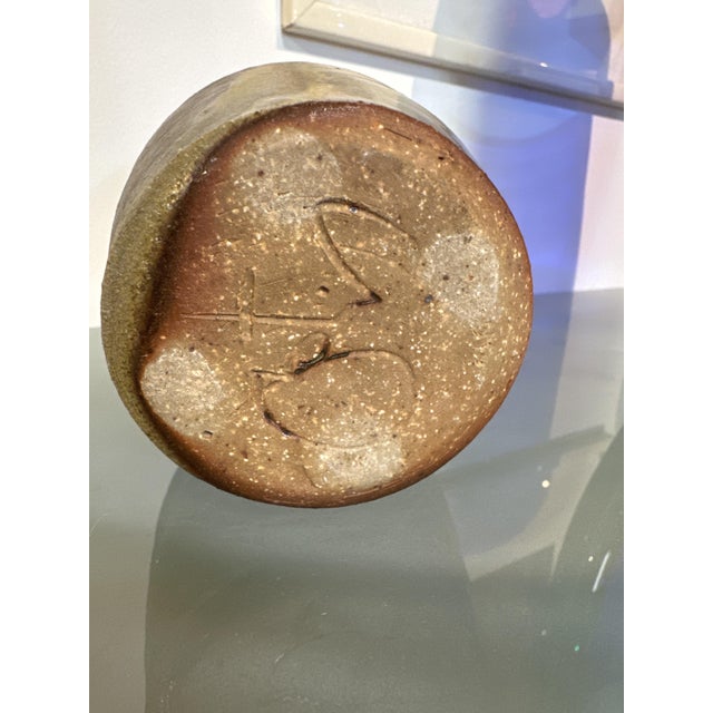 Enameled Stoneware Vase by Justin Dutel from Atelier De La Borne For Sale - Image 6 of 6