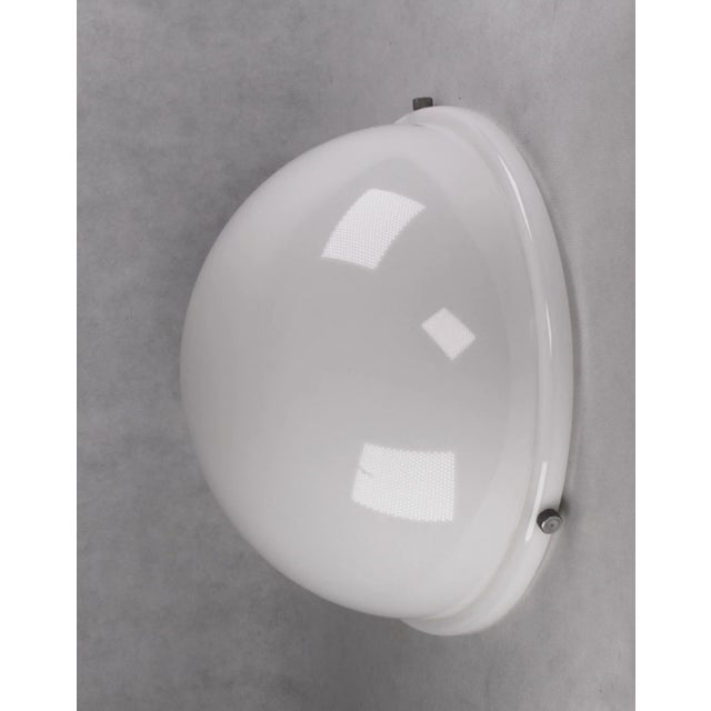 White Acrylic Ceiling Or Wall Lamp from Raak, 1970s For Sale - Image 3 of 14