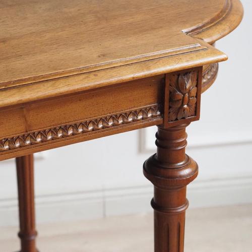 Historicist Console Table with Turned Legs and Central Support, 1900s For Sale - Image 3 of 13