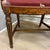 Late 20th Century Late 20th Century French Country Louis XVI Style Embroidered Rose Front and Gingham Check Back Armchairs (Pair) For Sale - Image 5 of 6