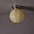1940s 1940s Finnish Geometric Glass and Metal Wall or Ceiling Lamp in the Manner of Paavo Tynell For Sale - Image 5 of 18