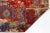 3 X 8 Transitional Wool Rug Handmade in Red With Allover Design For Sale - Image 4 of 7