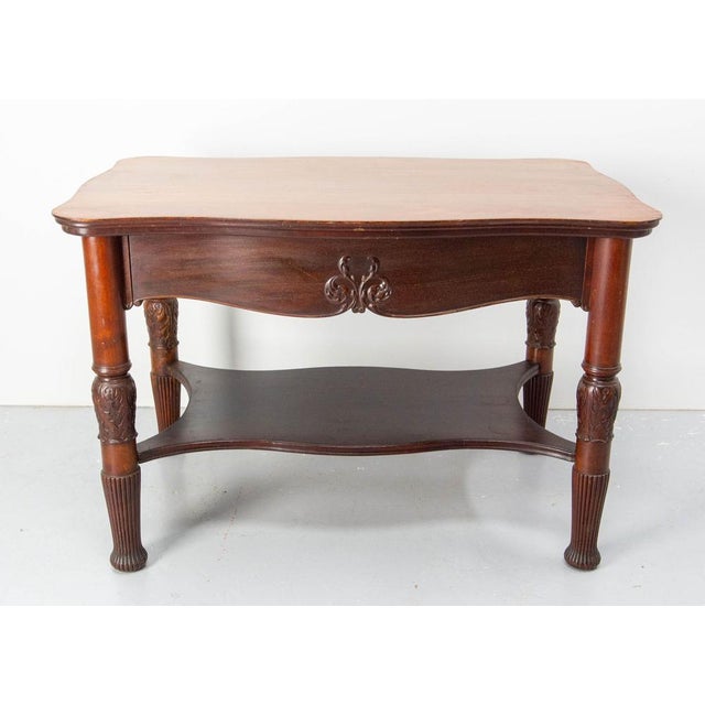 English Carved Side Table,1920 For Sale - Image 6 of 18