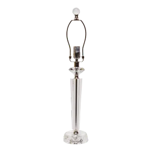1980s Hollywood Regency Lucite Table Lamp