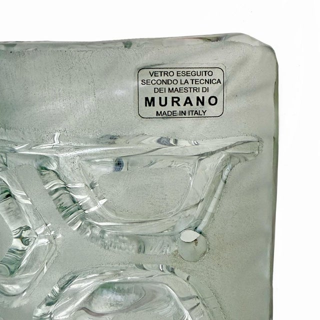 Modern Light Green Murano Glass Sconces, 2000, Set of 2 For Sale - Image 10 of 12