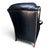 2010s Hancock & Moore Deep Navy Blue Leather Wingback Armchair With Ball and Claw Feet For Sale - Image 5 of 9