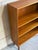 Teak Bookcase Open Storage Shelving Unit Danish Mid-Century Modern 1960s For Sale - Image 4 of 10