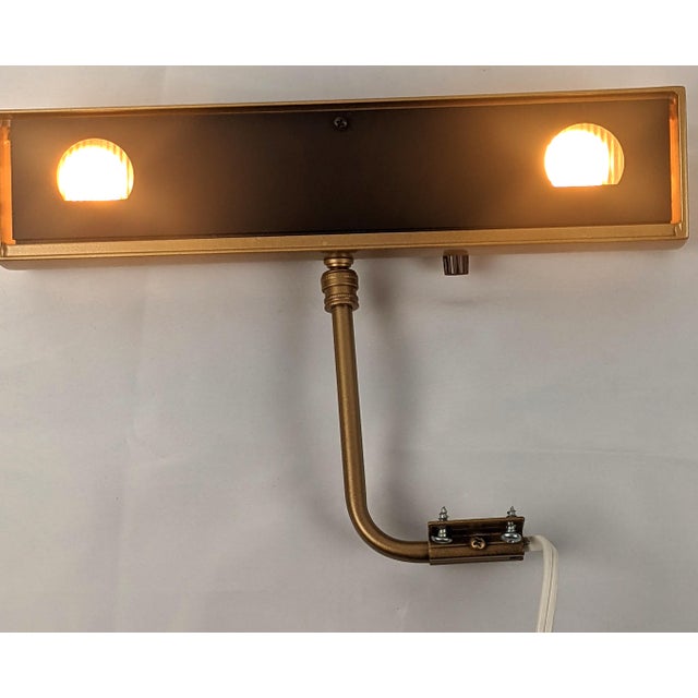Late 20th Century FineArtLight Masterpiece Gallery Series 12.5" Dimmable Picture Light, Adjustable Arm For Sale In New York - Image 6 of 12