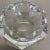 Heavy Crystal Diamond Glass Ashtray from Val Saint Lambert, Belgium, 1970s For Sale - Image 6 of 12