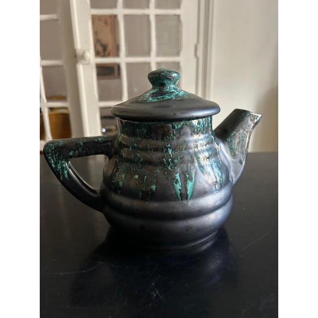 Mid-Century Modern Tea Service from Petit Massé Morvan, 1950s, Set of 11 For Sale - Image 3 of 18