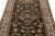 Brown Antique Bidjar Brown Handmade Medallion Floral Wool Runner For Sale - Image 8 of 10